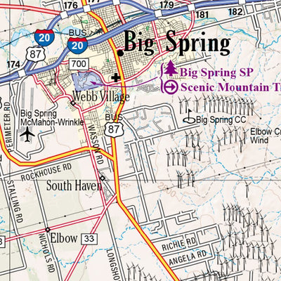 Texas Atlas & Gazetteer Page 62 Preview 3