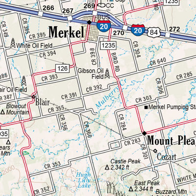 Texas Atlas & Gazetteer Page 64 Preview 2
