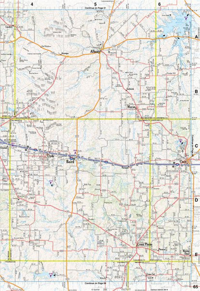 Texas Atlas & Gazetteer Page 65 Preview 1