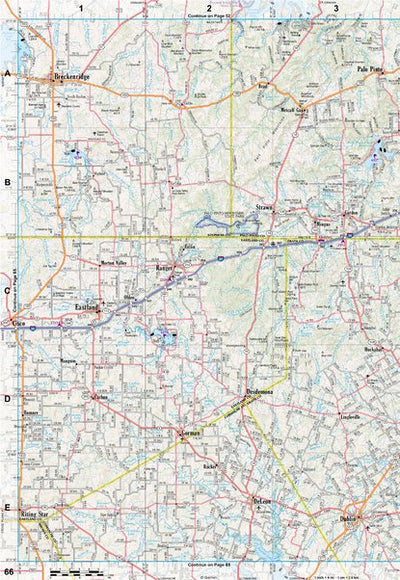 Texas Atlas & Gazetteer Page 66 Preview 1