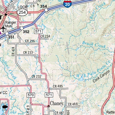 Texas Atlas & Gazetteer Page 66 Preview 2