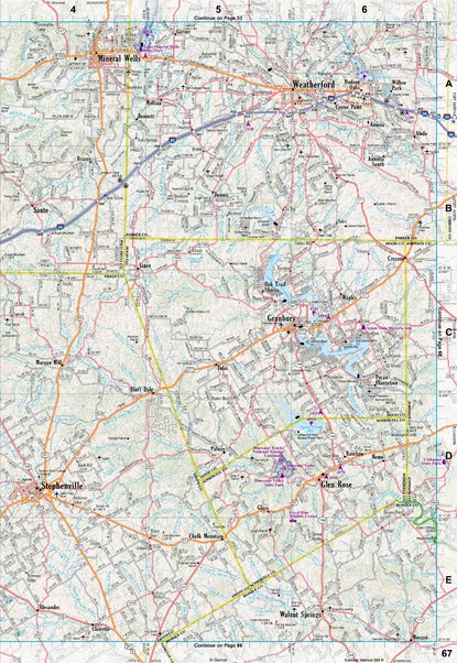 Texas Atlas & Gazetteer Page 67 Preview 1