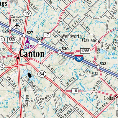 Texas Atlas & Gazetteer Page 70 Preview 3