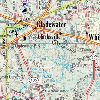Texas Atlas & Gazetteer Page 71 Preview 3