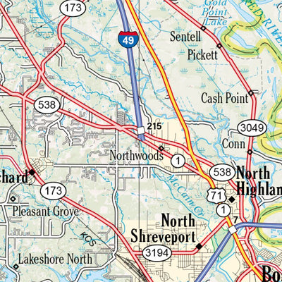 Texas Atlas & Gazetteer Page 73 Preview 3
