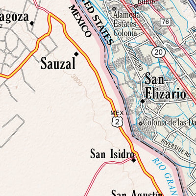 Texas Atlas & Gazetteer Page 74 Preview 2