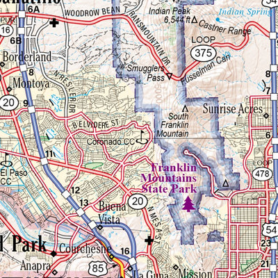 Texas Atlas & Gazetteer Page 74 Preview 3