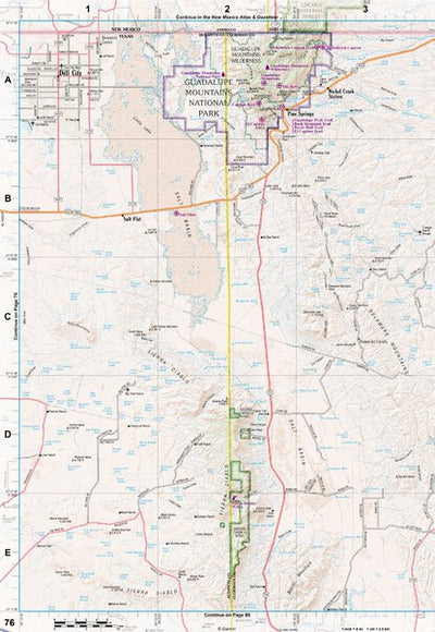 Texas Atlas & Gazetteer Page 76 Preview 1