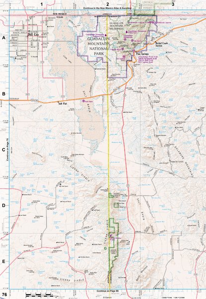 Texas Atlas & Gazetteer Page 76 Preview 1