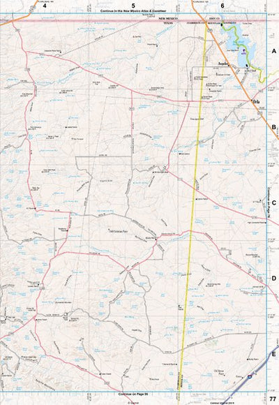 Texas Atlas & Gazetteer Page 77 Preview 1