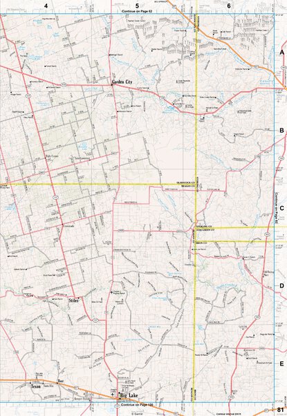 Texas Atlas & Gazetteer Page 81 Preview 1