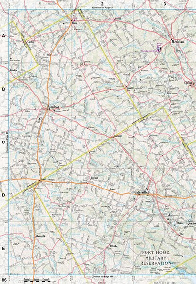 Texas Atlas & Gazetteer Page 86 Preview 1