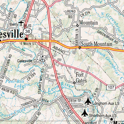 Texas Atlas & Gazetteer Page 86 Preview 3