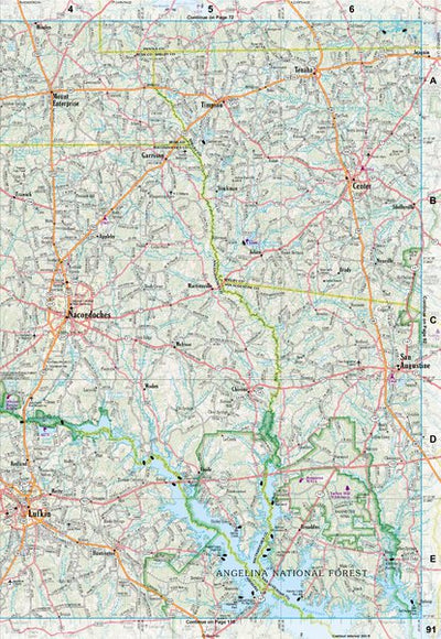 Texas Atlas & Gazetteer Page 91 Preview 1