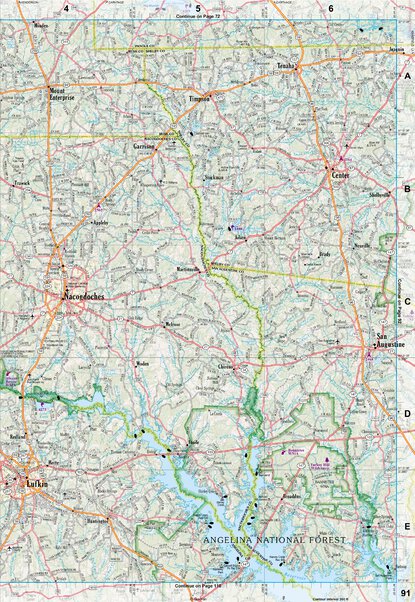 Texas Atlas & Gazetteer Page 91 Preview 1
