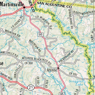 Texas Atlas & Gazetteer Page 91 Preview 2