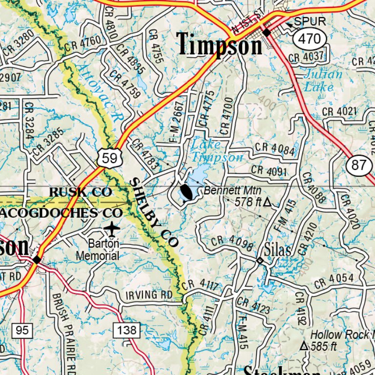 Delorme Atlas & Gazetteer: Texas - Libreria Universitaria - Foto 7