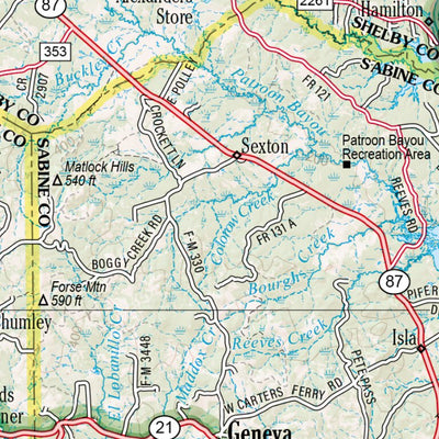 Texas Atlas & Gazetteer Page 92 Preview 3