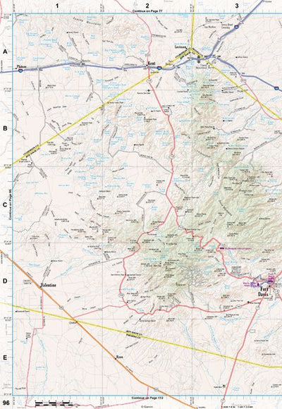 Texas Atlas & Gazetteer Page 96 Preview 1