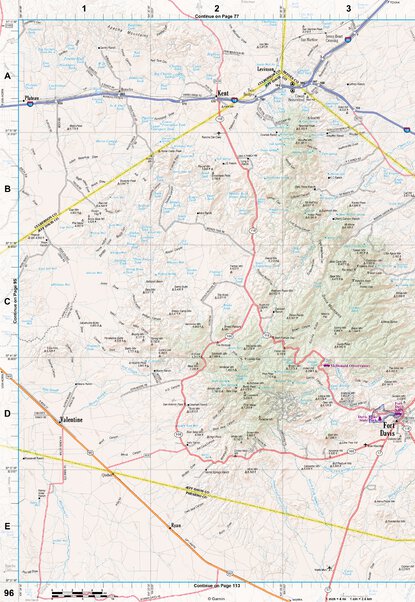 Texas Atlas & Gazetteer Page 96 Preview 1