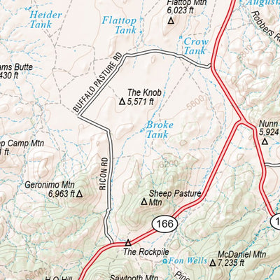 Texas Atlas & Gazetteer Page 96 Preview 2