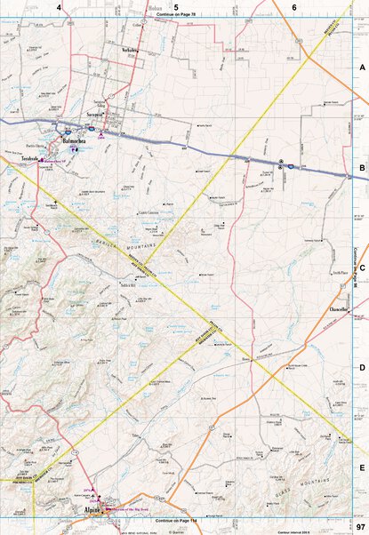 Texas Atlas & Gazetteer Page 97 Preview 1