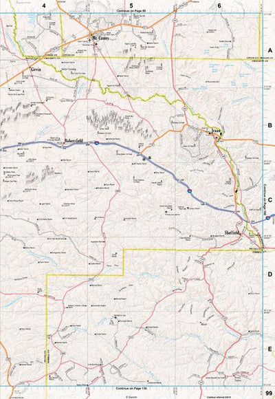 Texas Atlas & Gazetteer Page 99 Preview 1