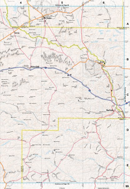 Texas Atlas & Gazetteer Page 99 Preview 1
