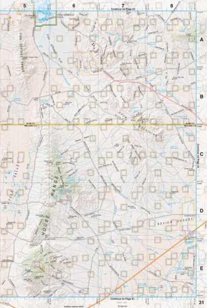 Garmin Utah Atlas & Gazetteer Page 31 digital map