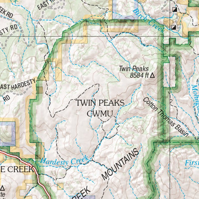Garmin Utah Atlas & Gazetteer Page 9 digital map