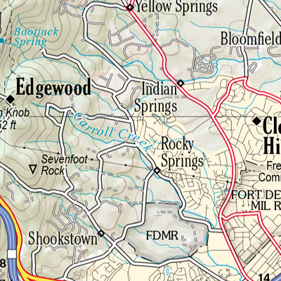 Virginia Atlas & Gazetteer Page 21 Preview 2