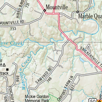 Virginia Atlas & Gazetteer Page 25 Preview 2