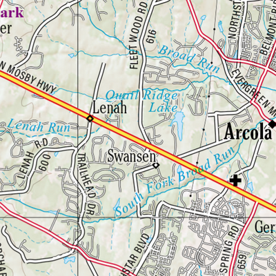Virginia Atlas & Gazetteer Page 25 Preview 3