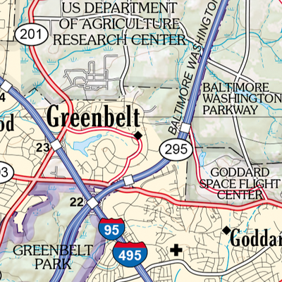 Virginia Atlas & Gazetteer Page 27 Preview 2
