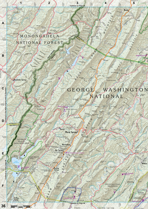 Virginia Atlas & Gazetteer Page 36 Preview 1