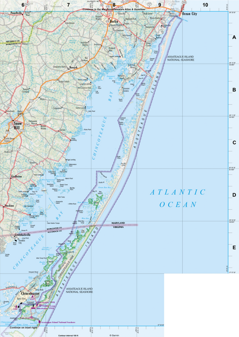 Virginia Atlas & Gazetteer Page 47 Preview 1