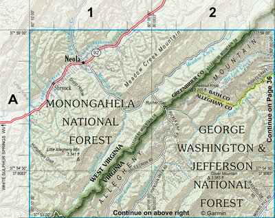 Virginia Atlas & Gazetteer Page 48 Inset Preview 1
