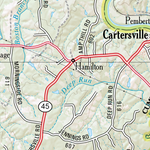 Virginia Atlas & Gazetteer Page 53 Preview 2
