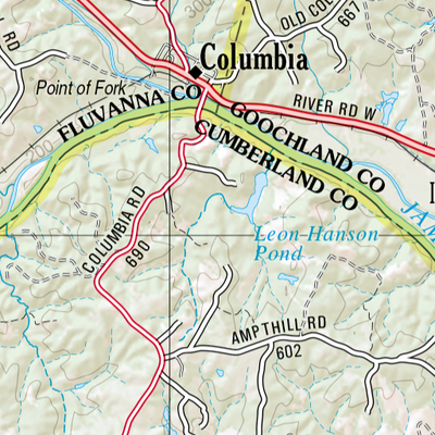 Virginia Atlas & Gazetteer Page 53 Preview 3