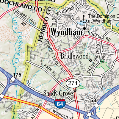 Virginia Atlas & Gazetteer Page 54 Preview 3