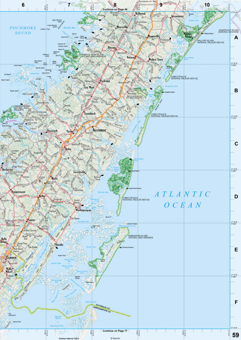 Virginia Atlas & Gazetteer Page 59 Preview 1