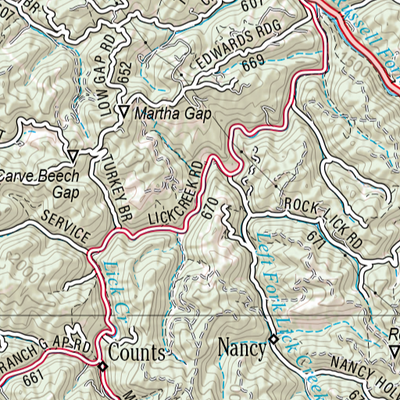 Virginia Atlas & Gazetteer Page 61 Preview 3