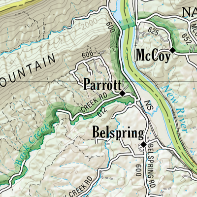 Virginia Atlas & Gazetteer Page 65 Preview 2
