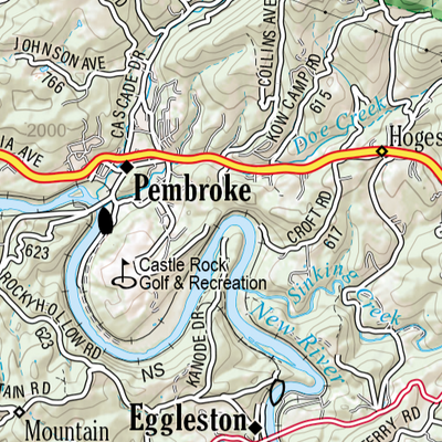 Virginia Atlas & Gazetteer Page 65 Preview 3