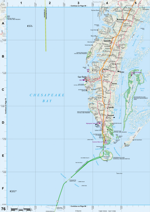 Virginia Atlas & Gazetteer Page 76 Preview 1