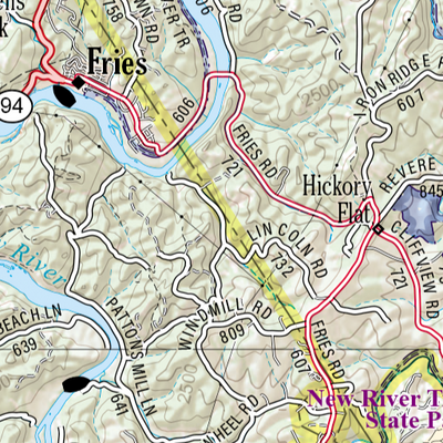 Virginia Atlas & Gazetteer Page 84 Preview 3