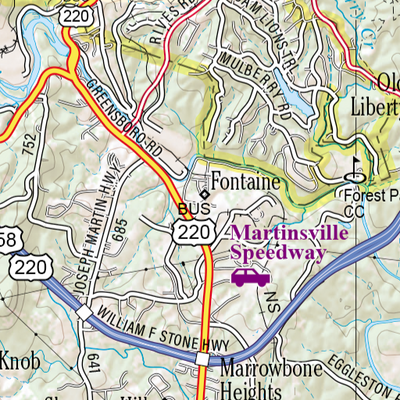 Virginia Atlas & Gazetteer Page 87 Preview 3