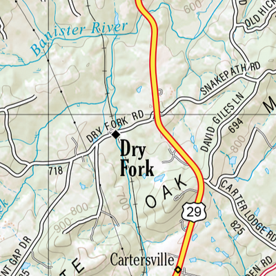 Virginia Atlas & Gazetteer Page 88 Preview 2