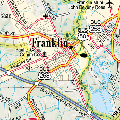 Virginia Atlas & Gazetteer Page 94 Preview 3