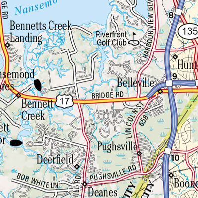 Virginia Atlas & Gazetteer Page 95 Preview 3